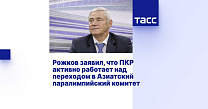 ТАСС: Рожков заявил, что ПКР активно работает над переходом в Азиатский паралимпийский комитет